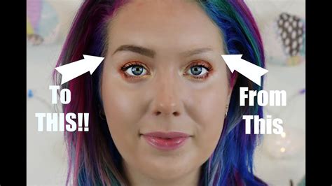 How To Perfect Natural Looking Eyebrows Jade Madden Youtube