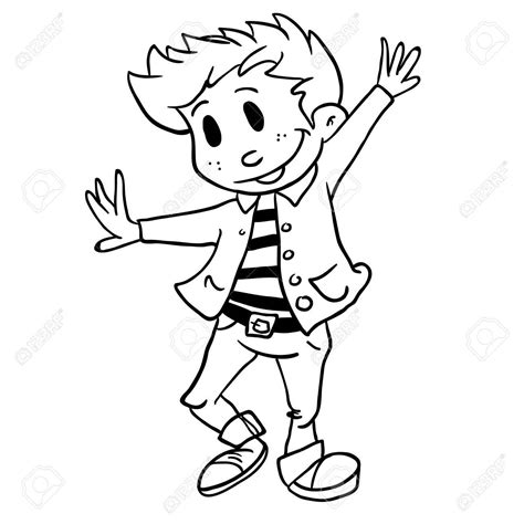 Child Dancing Clipart Black And White 20 Free Cliparts Download
