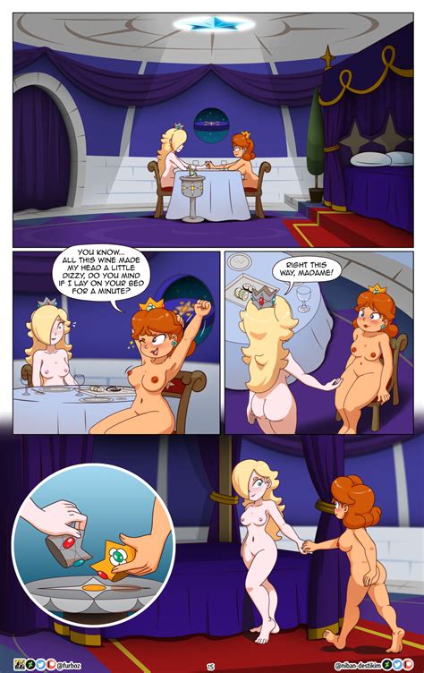 Rule 34 Ass Breasts Dialogue Furboz Mario Series Multiple Girls