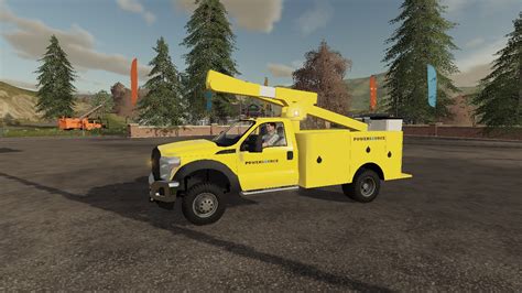 Fs19 F550 Utility Truck Fs 19 And 22 Usa Mods Collection