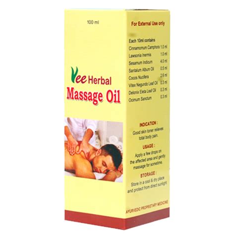 Vee Herbal Massage Oil 100ml Herbotrends Smart Marketing®