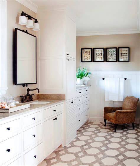 Shape, size, and color are all important factors to take into if completely outfitting your bathroom in marble tile is out of your renovation budget, use those tiles as accent pieces instead. 36 nice ideas and pictures of vintage bathroom tile design ...