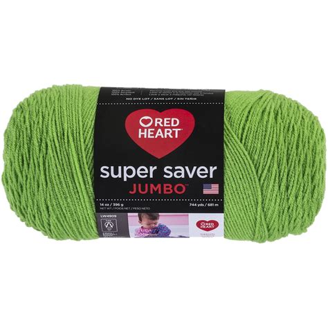 Red Heart Super Saver Jumbo Yarn Available In Multiple Colors