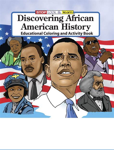 Discovering African American History Coloring Book Fun Packchina