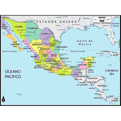 Mapa De De Mexico