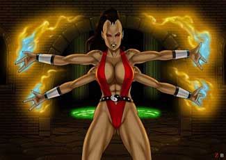 Sheeva From Mortal Kombat Game Art Hq