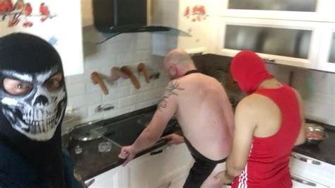 Hard Group Fucking Bareback With Young Males In Adidas In The Kitchen While Cooking Xxx Mobile