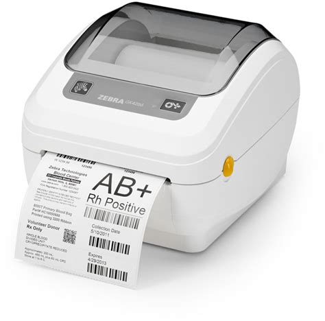 Zebra Gk420d Healthcare Barcode Label Printer