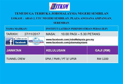 Aufrufe 57 tsd.vor 6 years. Temuduga Terbuka 27 November 2017 di JobsMalaysia UTC ...