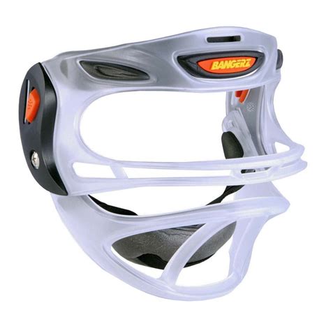 Bangerz® Fully Adjustable Clear Baseball Softball Sports Safety Mask