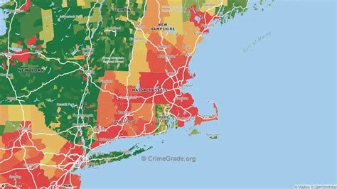 Massachusetts Violent Crime Rates And Maps
