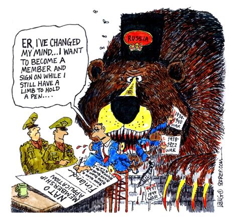 Sofrep Cartoon Nato Saves Finland From The Bear Sofrep