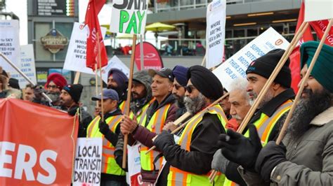 Sea To Sky Transit Workers Are On Strike For Fairness Unifor