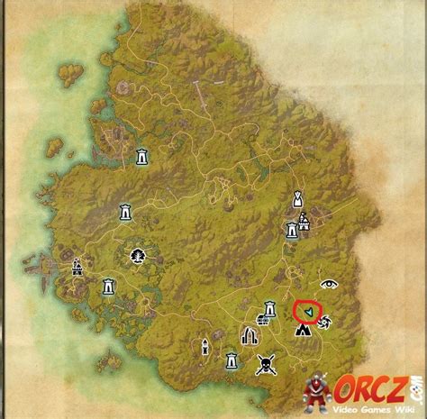 ESO Greenshade Treasure Map II Orcz The Video Games Wiki