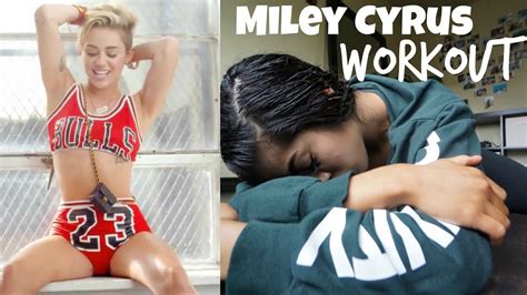 I Tried Miley Cyrus Workout Youtube