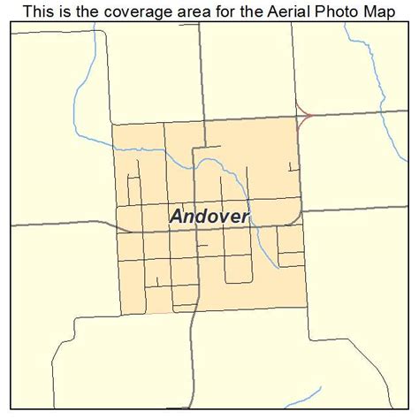 Aerial Photography Map Of Andover Il Illinois