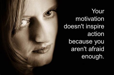 Tapping the Fear-side of Motivation. Fear is a powerful Motivator when