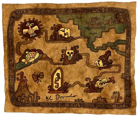 The El Dorado Map By Nbtitanic On Deviantart