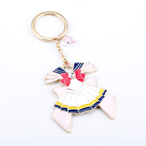 Janpanese The Animated Sailor Moon Cosplay Props Key Moon Cat Key Chain