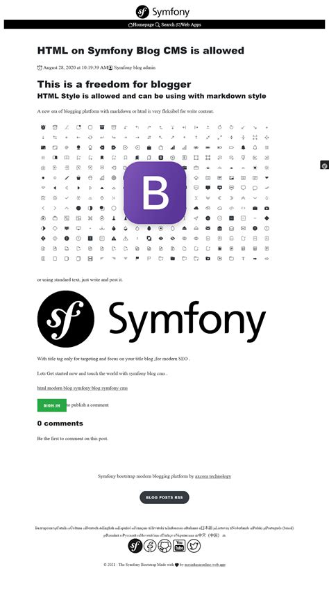 Git bash free download for pc and laptop. MESIN KASIR: New Symfony CMS blog Open source code free ...