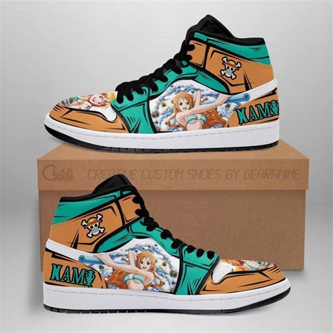 Nami Sneakers Clima Tact Skill One Piece Anime Shoes Fan Mn06 Sellishop