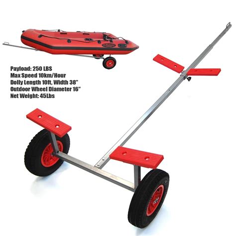 Inflatable Boat Launching Dolly Small Inflatable Dinghy Trailer Buy