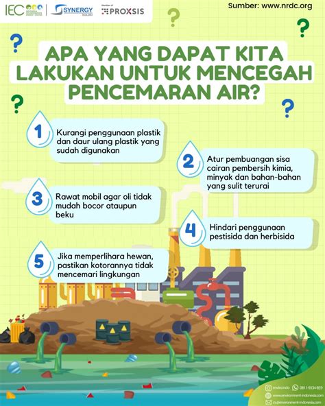 Cara Pencegahan Pencemaran Air