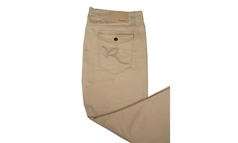 Rocawear Mens Khaki Brown Big And Tall R Flap Jeans Size 44x32 Groupon