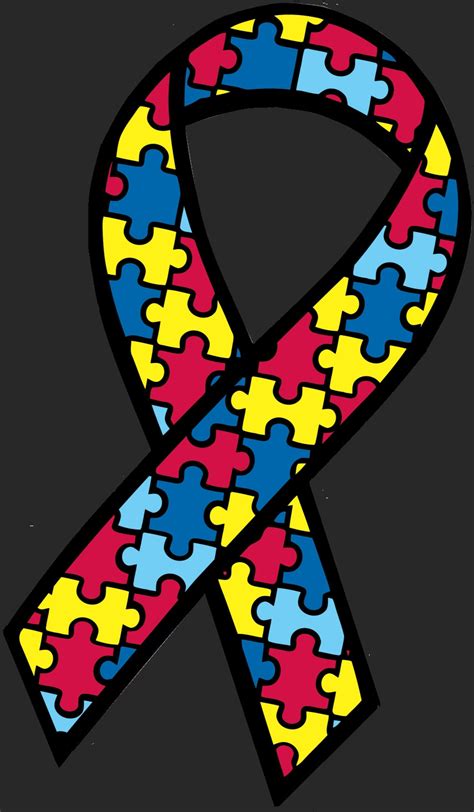 Someone has alerted me to the fact that its autism acceptance month and not autism awareness month! Autism Ribbon Clip Art - Cliparts.co