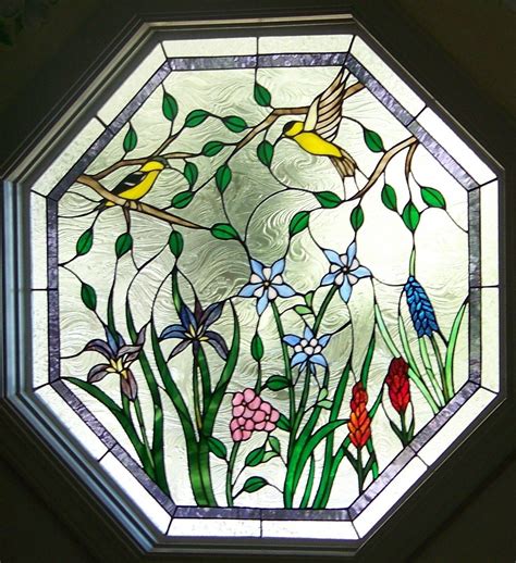 Custom Stained Glass Windows Stained Glass Patterns Stained Glass Flowers Custom Stained Glass