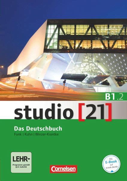 Studio 21 Grundstufe B1 Teilband 02 Das Deutschbuch Kurs Und