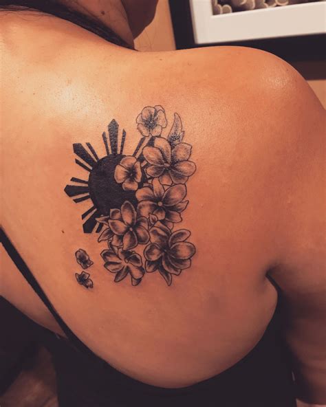 Holly Flower Philippines National Flower Tattoo Art