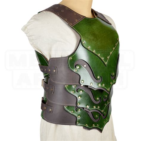 Woodland Leather Torso Armor Rt 280 By Medieval Armour Leather
