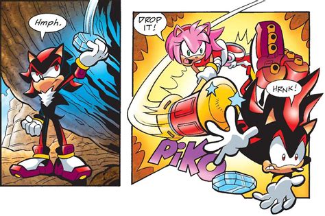 amy rose vs the ultimate life form any bets archie sonic comics shadow and amy shadow the