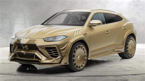 Suvs Dont Get Crazier Than An All Gold Lamborghini Urus With 900 Hp