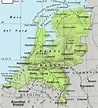 CARTINA PAESI BASSI ᐅ Scarica cartina di Paesi Bassi