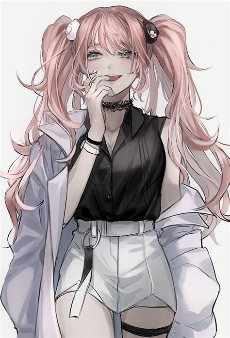 Enoshima Junko Danganronpa And More Drawn By Muuyiie Danbooru