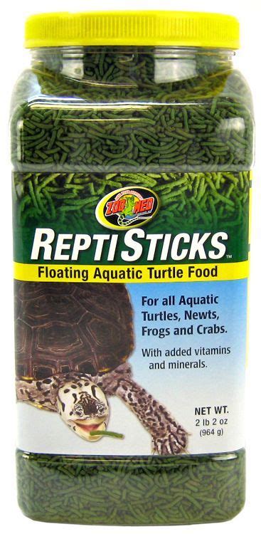 These are the best temperature ranges for turtles: Zoo Med Zoo Med Reptisticks - Floating Aquatic Turtle Food ...