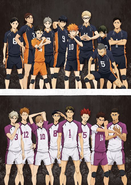 Haikyuu Karasuno Koukou Vs Shiratorizawa Gakuen Koukou Haikyu 3rd