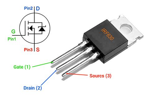 IRF630 MOSFET Pinout Datasheet Specs Equivalents
