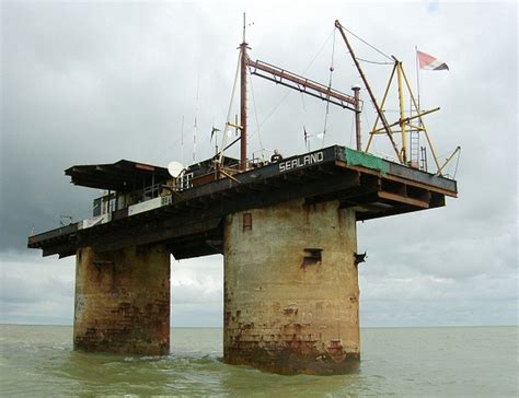 The Off Shore Fort State Of Sealand Marks 50 Years Bbc News