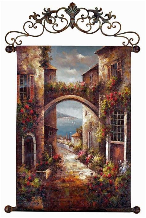 Floral artwork picture prints on canvas for bedroom (12''w x 12''h, multiple sizes). 20 Best Italian Villa Wall Art | Wall Art Ideas