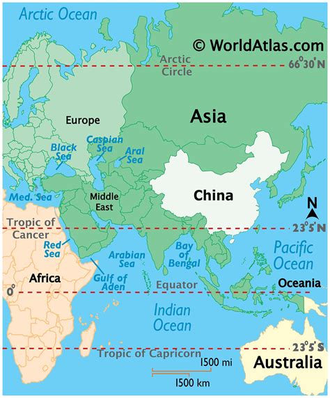 Geography Of China World Atlas
