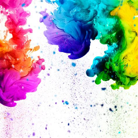 A Colorful Splash Abstract Qhd Wallpaper 2 2560x2560 Wallpaper