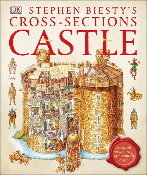 Stephen Biestys Cross Sections Castle Look Inside 1 Medieval Books
