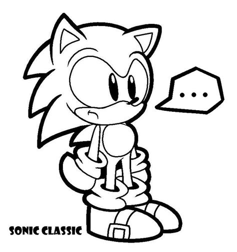 Check spelling or type a new query. Classic Super Sonic - Free Colouring Pages
