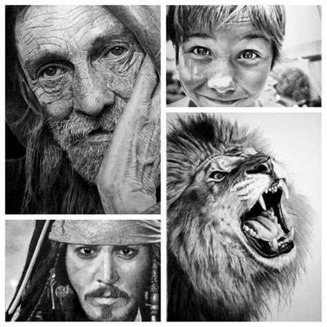 Amazingly Realistic Drawings By Franco Clun Charcoal Drawing