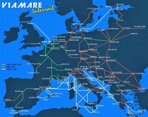 Interrail Karta Interrail Map Plan Europe Route Trip Way Perfect Lisbon