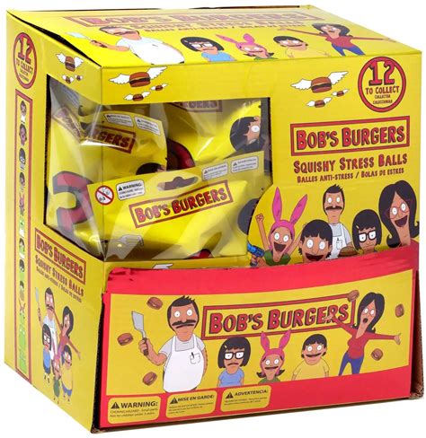 Bobs Burgers Squishme Bobs Burgers Mystery Box 24 Packs Just Toys ToyWiz