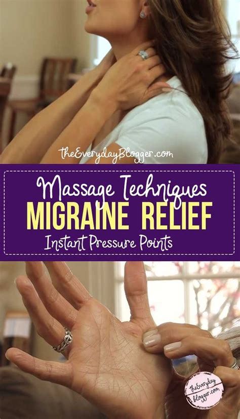 migrainerelief learn the right pressure points to get instant relief for migraine he… how